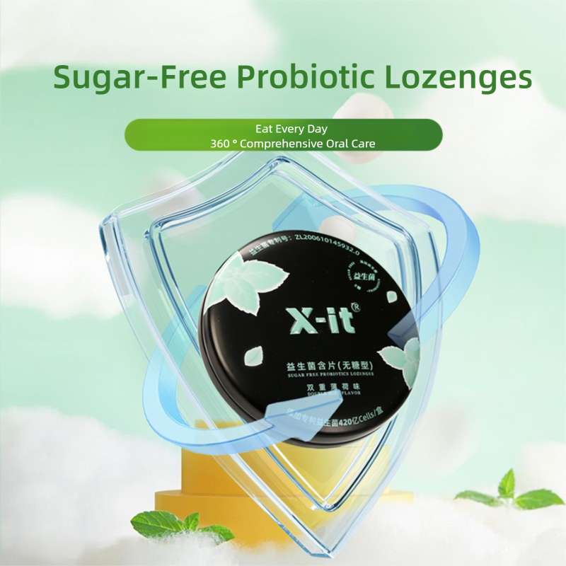 X-it  Sugar Free Probiotics Lozenges  21g