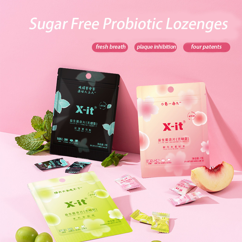X-it Sugar Free Probiotics Lozenges  7g